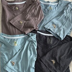 Tracksmith - lot of four men’s t-shirts